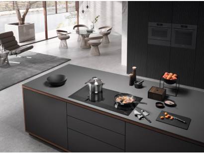 Miele premium induction hob modern kitchen setup