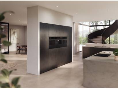 Miele premium steam oven modern kitchen setup
