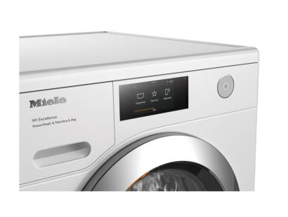 Miele washing machine MTouch display controls