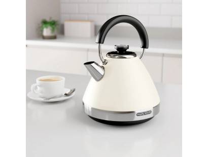 Morphy Richards 100132 1.5 Litres Venture Pyramid Rapid Boil Kettle - Cream