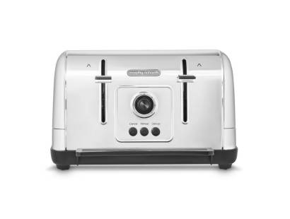 Morphy Richards 240130 Venture 4 Slice Toaster - Brushed
