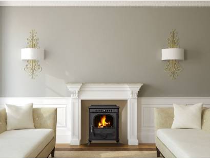 Mulberry Beckett Multi Fuel Boiler Stove - Enamel Black