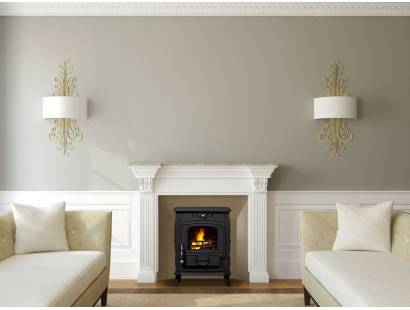 Mulberry Joyce Multi Fuel Boiler Stove - Matt Black