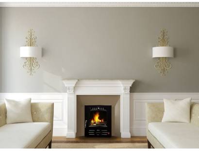 Mulberry QIS Stove Fire Front - Enamel Black