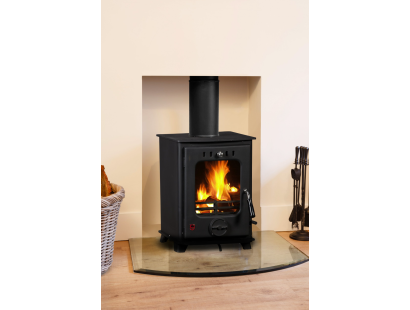 Mulberry Shaw 5kW Multi Fuel Stove - Matt Black