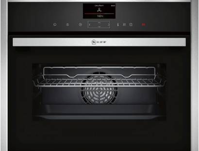 NEFF C17FS32H0B built-in compact steam oven, Dalzells