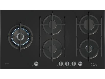 NEFF T29RHS4S0 N 90 90cm black gas hob, Dalzells