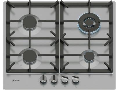 Neff T26CIH8N0 60cm Gas Hob - Stainless Steel