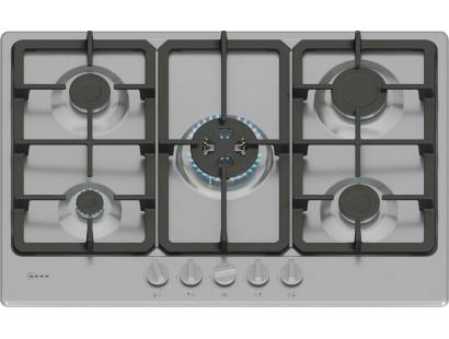 Neff T27GKQ8N0 75cm Gas Hob - Stainless Steel
