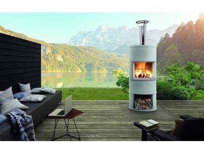 Nordpeis Roma Outdoor Fireplace