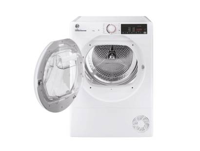Open drum of Hoover HLEC9TE showing 9kg capacity