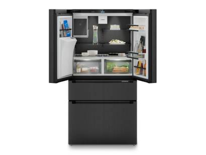 Open view of the Liebherr MBbsdi9528 Plus French Door Fridge Freezer