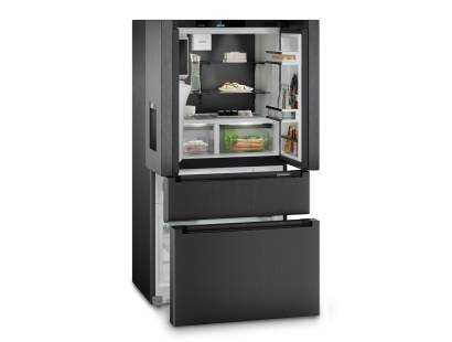 Open view of the freezer drawers in the MBbsdi9528