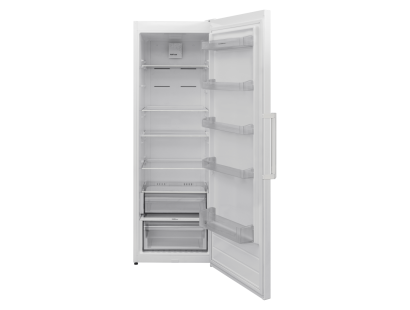 Open view showing interior shelving and large storage space