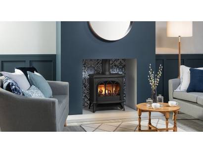 Product Image Huntingdon 40 Gas with Tracery Door in Matt black