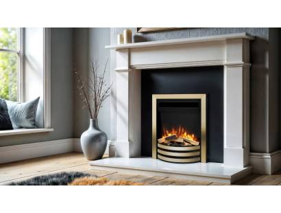 Proflame Autograph Black and Brasss FPFLATRE