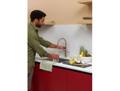 Quooker CFNRSST Classic Fusion Round Tap in Stainless Steel