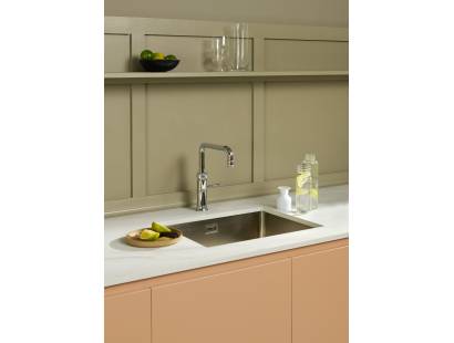 Quooker CFNSCHR Classic Fusion Square Tap in Polished Chrome – 3-in-1 kitchen tap
