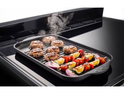 Rangemaster 90cm classic deluxe induction HOB WITH GRIDDLE