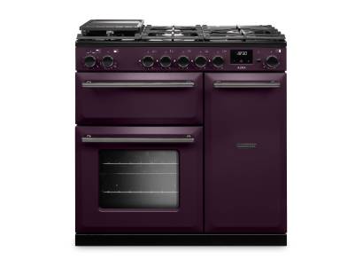 Rangemaster AURA90DFPPLMYX1 90cm Aura Dual Fuel Range Cooker