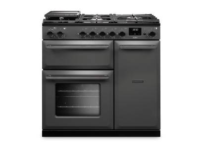 Rangemaster AURA90DFPSLTYX1 90cm Aura Dual Fuel Range Cooker