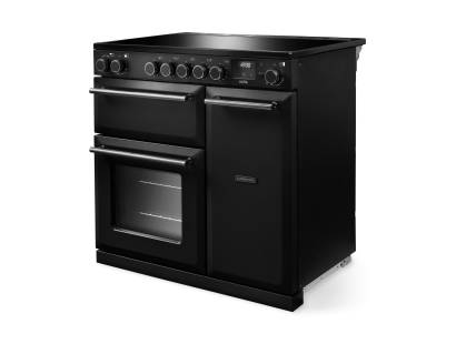 Rangemaster AURA90EIPCBLYX1 Black Onyx Induction Range Cooker
