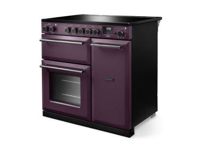 Rangemaster AURA90EIPPLM-YX1 Plum Onyx Induction Range Cooker