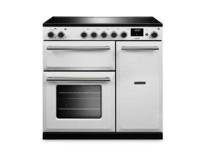 Rangemaster AURA90EIPWHT-BN1 90cm Aura Induction Range Cooker