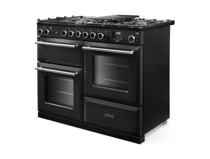 Rangemaster Aura 110 Black Six Burner Gas Range Cooker Belfast NI