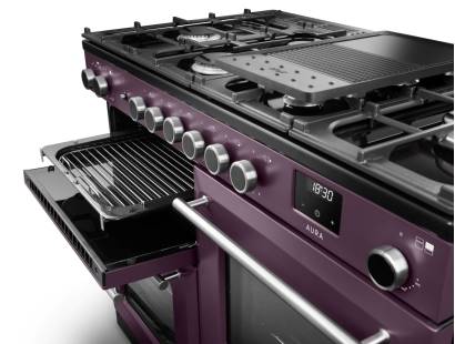 Rangemaster AURAO110DFPPLM-BN1 Dual Fuel Range Cooker Belfast NI Dublin Ireland