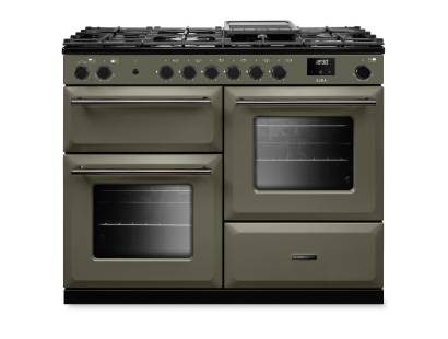 Rangemaster AURAO110DFPRBD-YX1 110cm Aura Dual Fuel Range Cooker