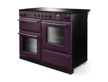 Rangemaster AURAO110EIPPLM-YX1 Plum Onyx Induction Range Cooker