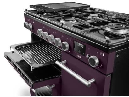 Rangemaster Aura 90 Plum Dual Fuel Range Cooker Belfast NI