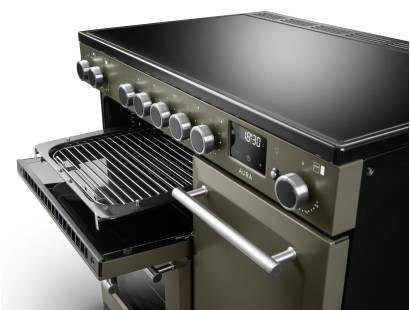 Rangemaster Aura 90 Riverbed Induction Range Cooker