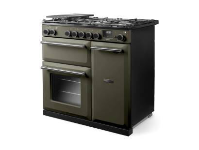Rangemaster Aura 90 Riverbed Onyx Dual Fuel Range Cooker Belfast NI