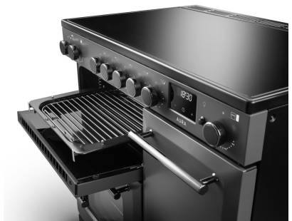 Rangemaster Aura 90 Slate Induction Range Cooker