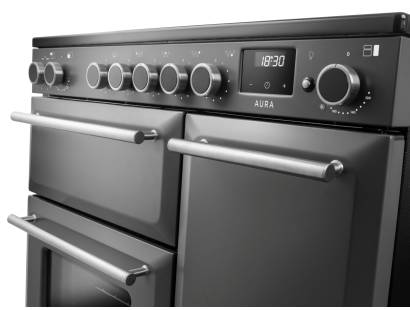 Rangemaster Aura 90 Slate Induction Range Cooker