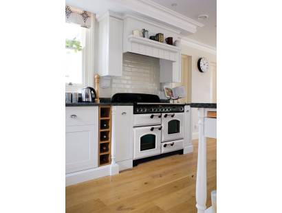 Rangemaster CDL110DFFCRB Cream Brass Range Cooker