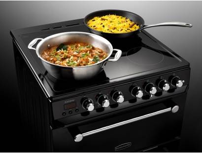 Rangemaster CLAS60ECBLC Black Chrome Range Cooker