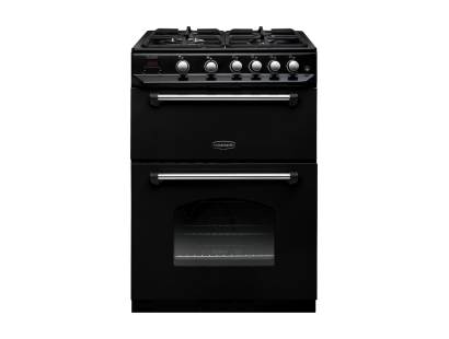 Rangemaster CLAS60NGFBLC - 60cm Classic Natural Gas Black Chrome Range Cooker 107310