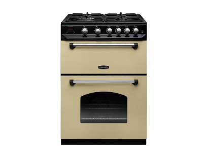 Rangemaster CLAS60NGFCRC - 60cm Classic Natural Gas Cream Chrome Range Cooker 107320 