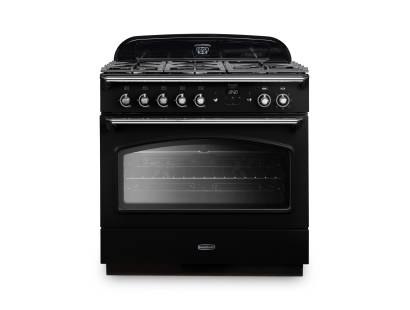 Rangemaster CLAS90FXDFFBL-C 90cm Classic FX Dual Fuel Range Cooker