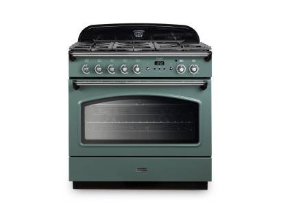 Rangemaster CLAS90FXDFFMG-C 90cm Classic FX Dual Fuel Range Cooker