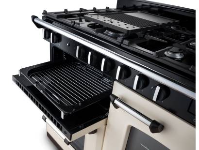 Rangemaster Classic 110cm dual fuel range cooker combining classic style with modern performance