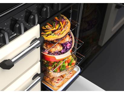 Rangemaster Classic 90 induction range cooker right hand oven