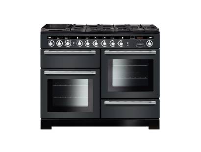 Rangemaster EDL110DFFSLC - 110cm Encore Deluxe Dual Fuel Slate Chrome Range Cooker 117270