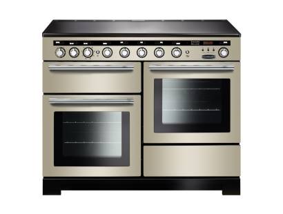 Rangemaster EDL110EIIVC - 110cm Encore Deluxe Electric Induction Ivory Chrome Range Cooker 117400