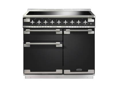 Rangemaster ELS100EICB - 100cm Elise Electric Induction Charcoal Black Range Cooker 127030