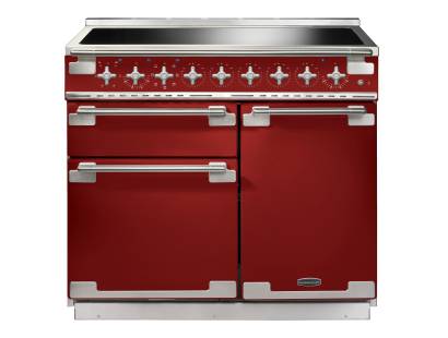 Rangemaster ELS100EIRD - 100cm Elise Induction Cherry Red Range Cooker 100220