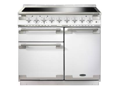 Rangemaster ELS100EIWH - 100cm Elise Induction White Range Cooker 100210